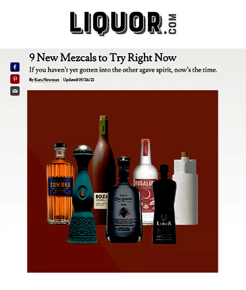 9 New Mezcals to Try Today